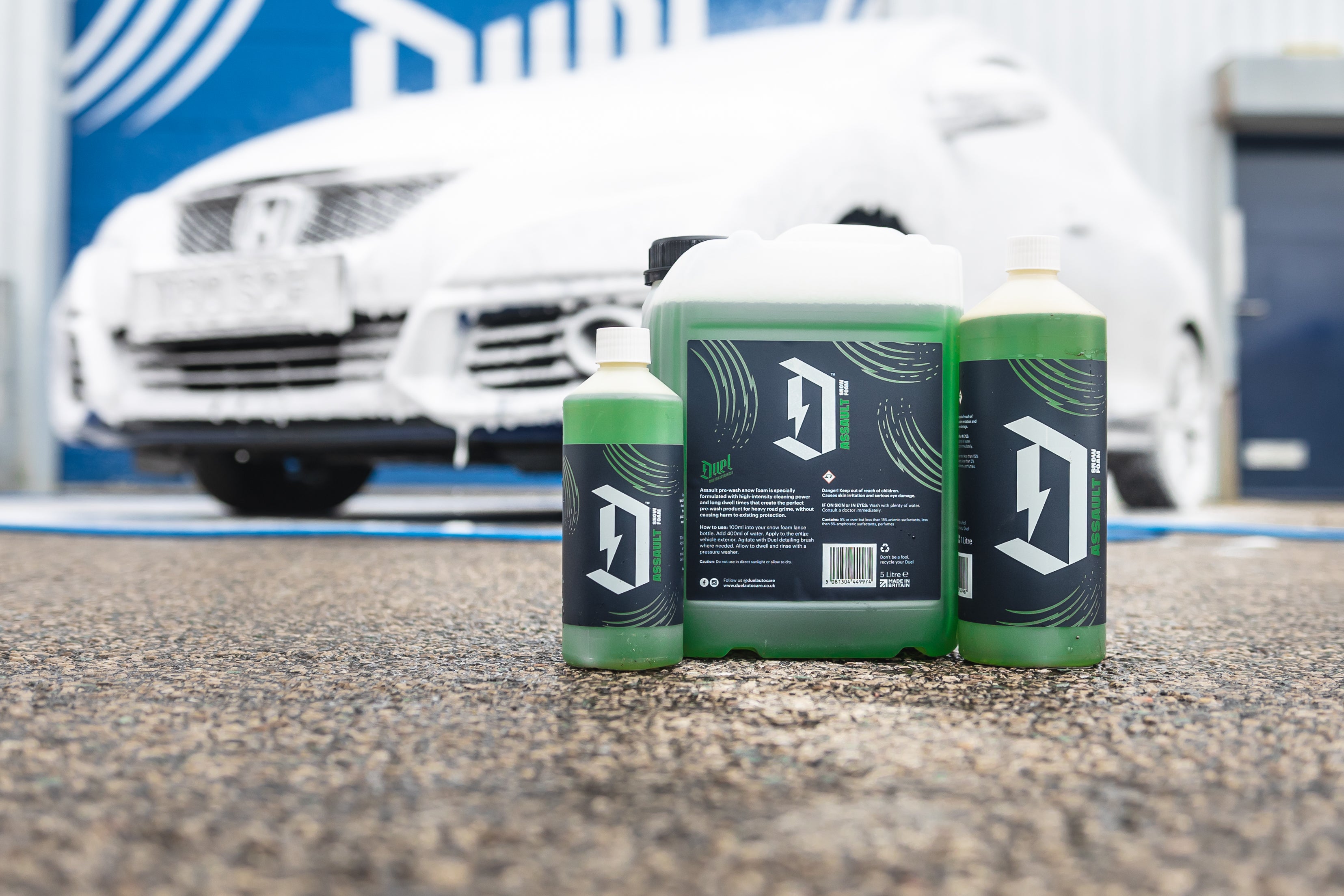 Duel Assault Pre Wash Snow Foam - BostonPlates Autocare Centre