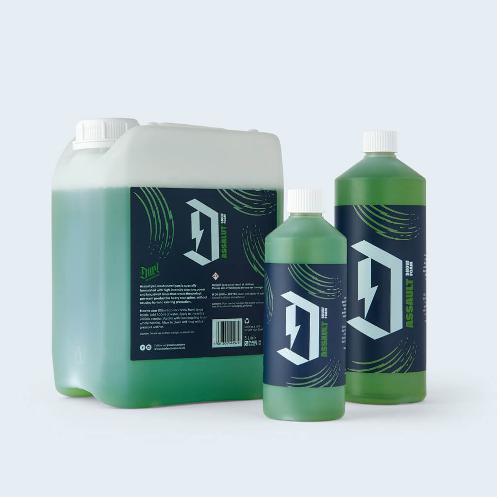 Duel Assault Pre Wash Snow Foam - BostonPlates Autocare Centre
