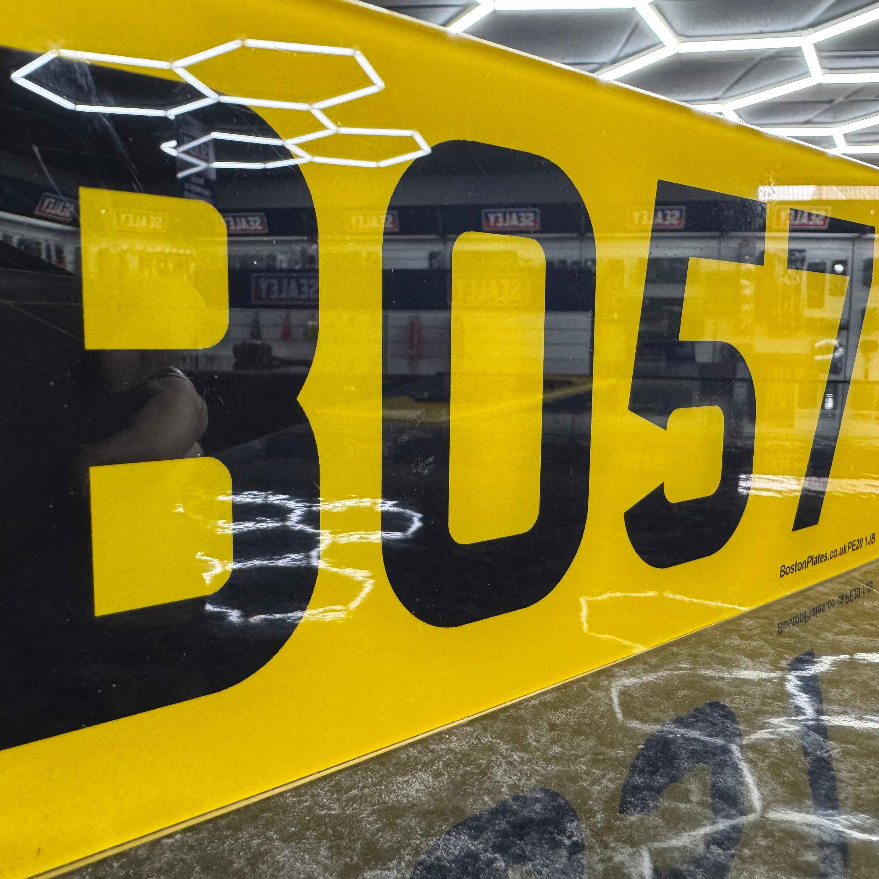 Show Plates - Short Printed - Not for Road use - Front - Rear - Pair - BostonPlates Autocare Centre