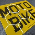 Motorcycle Rear - ALL STYLES- Show Plates - Printed - 3D Gel - 4D Acrylic - 4D Gel - Not Road Legal - BostonPlates Autocare Centre