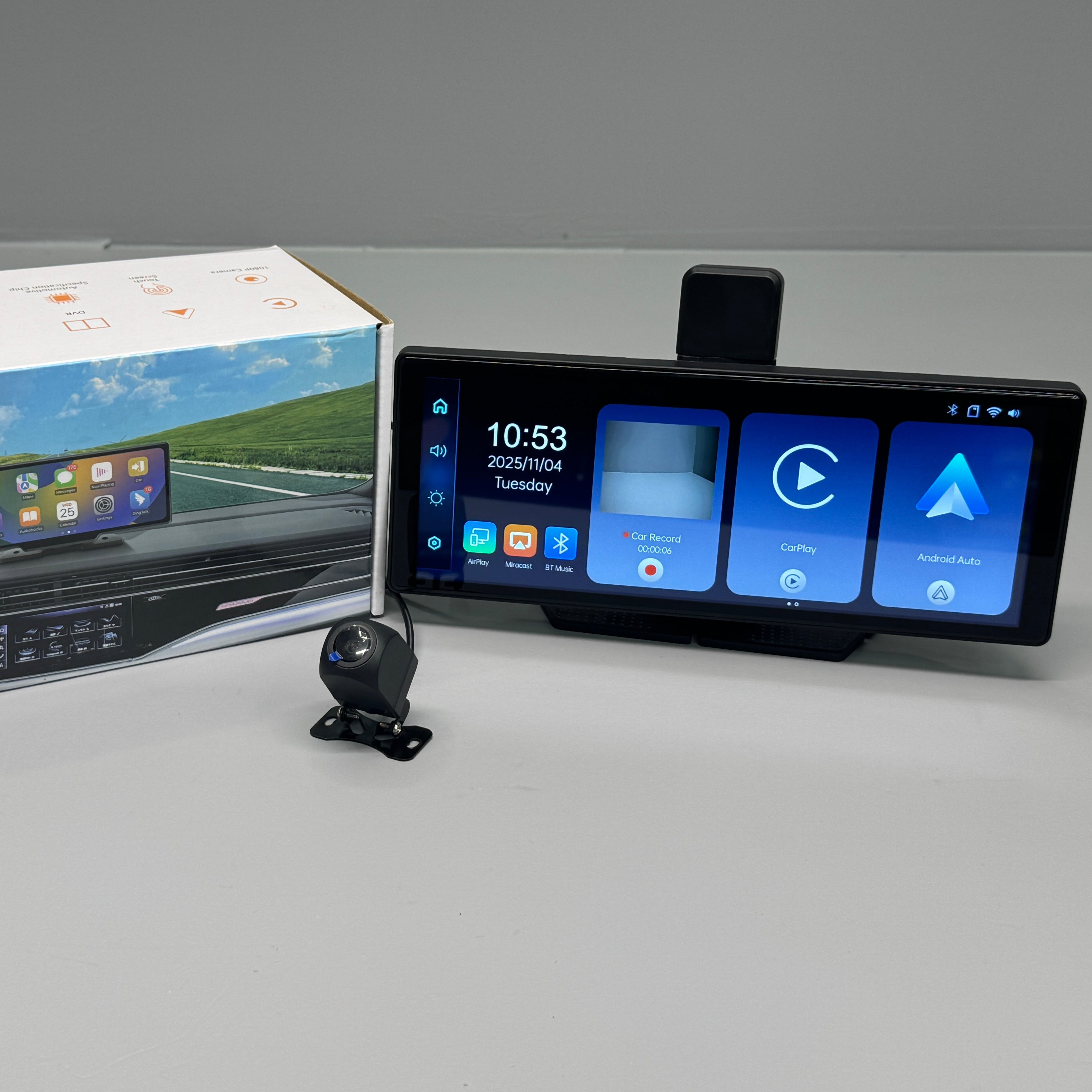 Maverick 10 Apple CarPlay Android Auto 10.26 Inch With 4K Front and Rear Camera - BostonPlates Autocare Centre