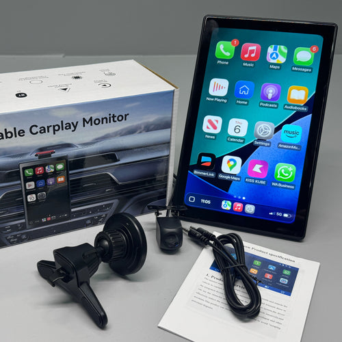 Car Tablet 9 CarPlay Android Auto 9 Inch with Mag Mount and Rear Entertainment - BostonPlates Autocare Centre