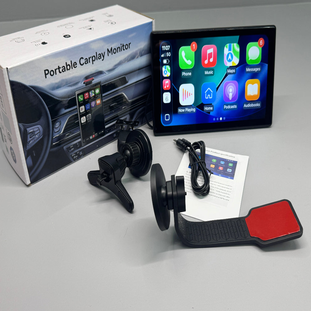 Car Tablet 9 CarPlay Android Auto 9 Inch with Mag Mount and Rear Entertainment - BostonPlates Autocare Centre