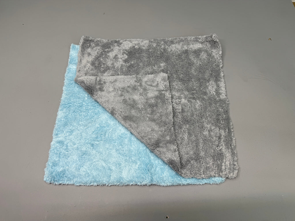 2x BostonPlates Multi Fleece "THE BPMF" Coral Fleece Towel / Microfibre Cloth Polisher