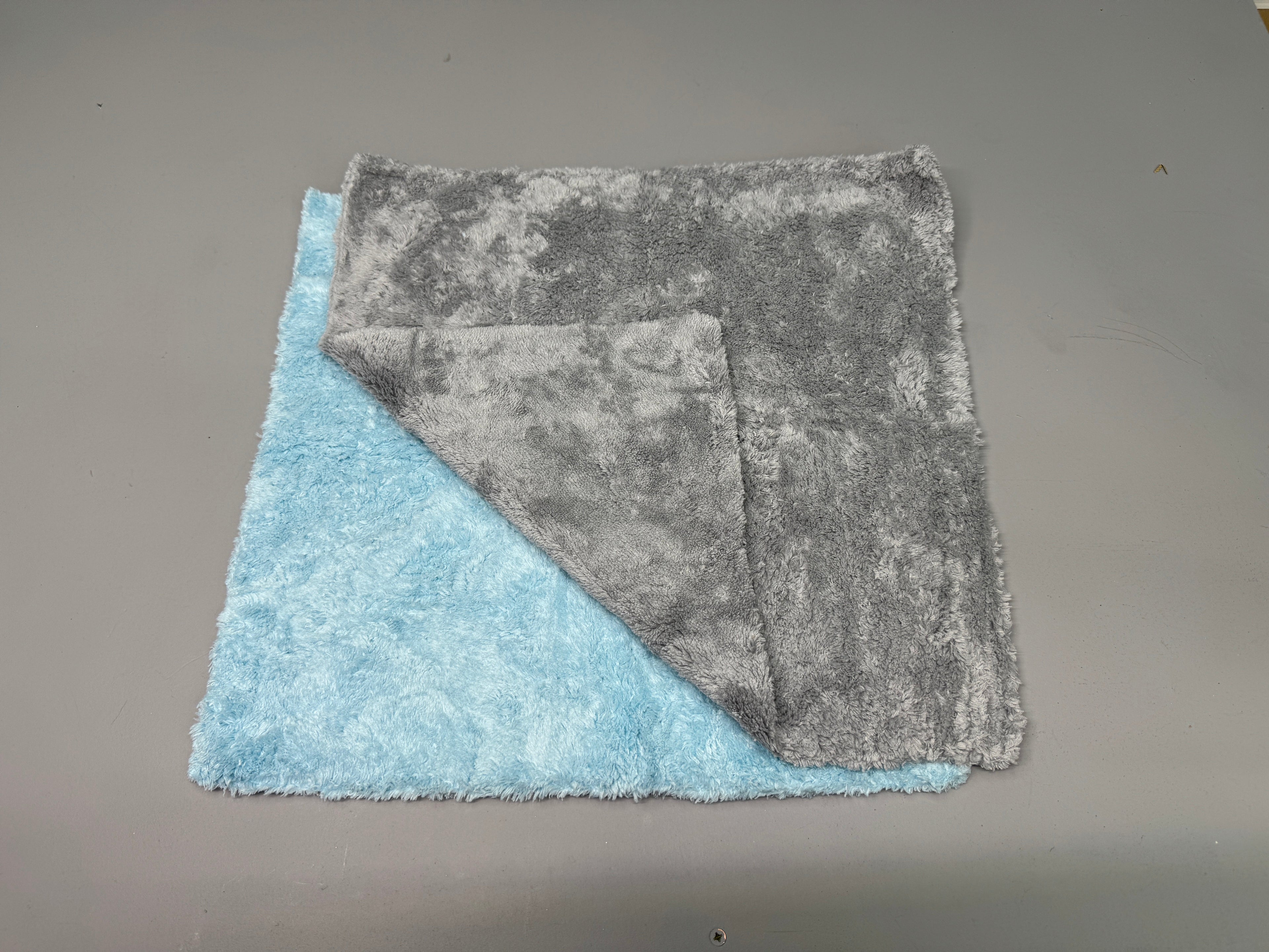 2x BostonPlates Multi Fleece "THE BPMF" Coral Fleece Towel / Microfibre Cloth Polisher