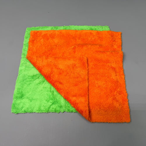 2x BostonPlates Multi Fleece "THE BPMF" Coral Fleece Towel / Microfibre Cloth Polisher
