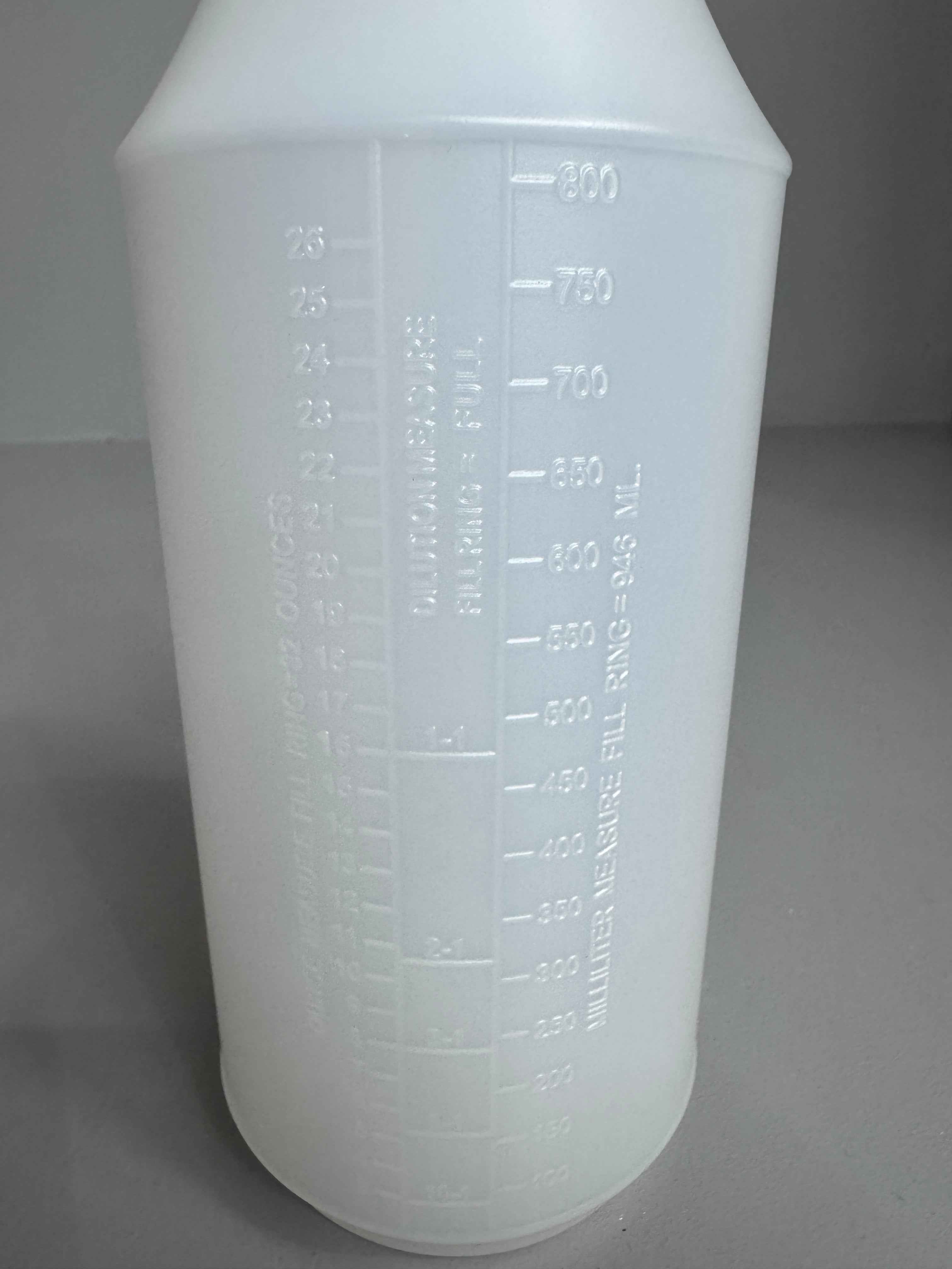 947ml Chemical Resistant Dilution Bottle with Trigger Spray - BostonPlates Autocare Centre