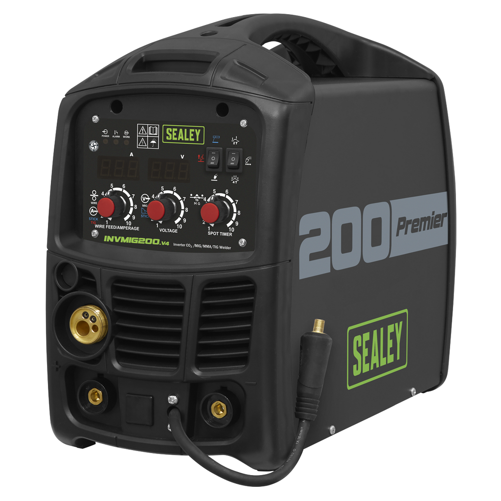 Premier MIG, TIG & MMA Inverter Welder 200A INVMIG200 - BostonPlates Autocare Centre