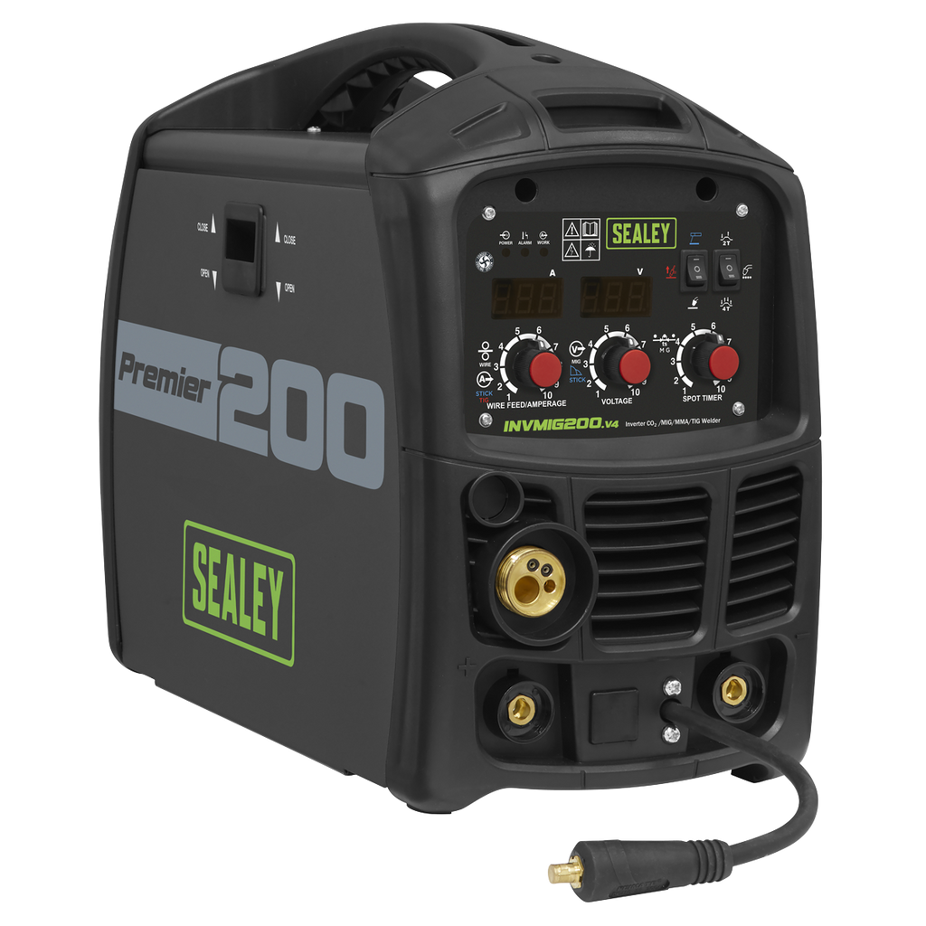 Premier MIG, TIG & MMA Inverter Welder 200A INVMIG200 - BostonPlates Autocare Centre