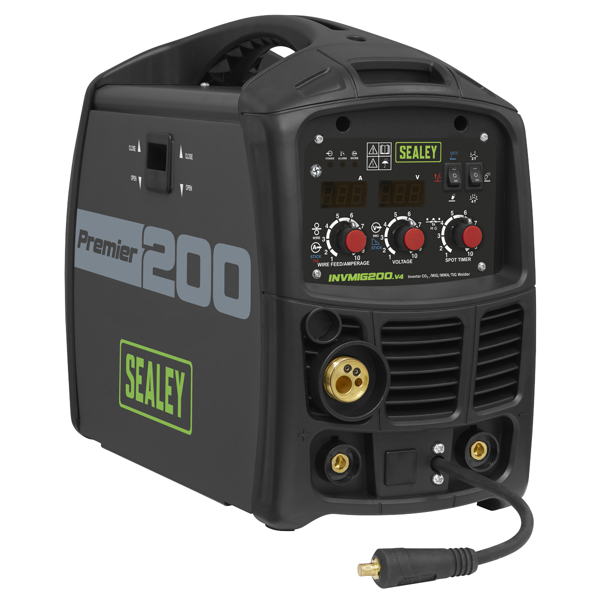 Premier MIG, TIG & MMA Inverter Welder 200A INVMIG200 - BostonPlates Autocare Centre