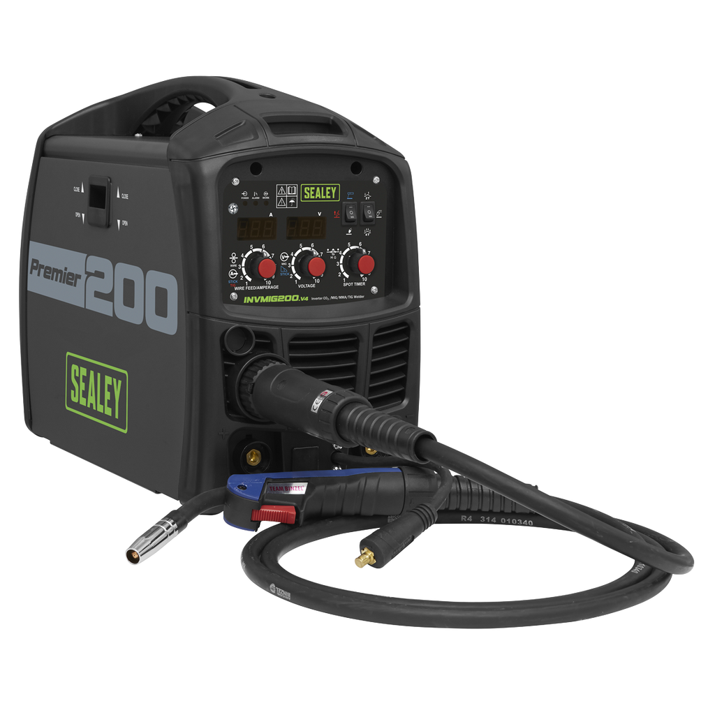 Premier MIG, TIG & MMA Inverter Welder 200A INVMIG200 - BostonPlates Autocare Centre