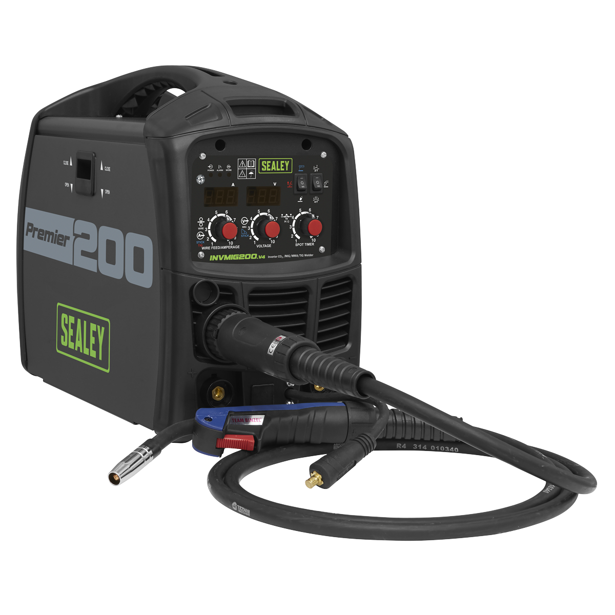 Premier MIG, TIG & MMA Inverter Welder 200A INVMIG200 - BostonPlates Autocare Centre