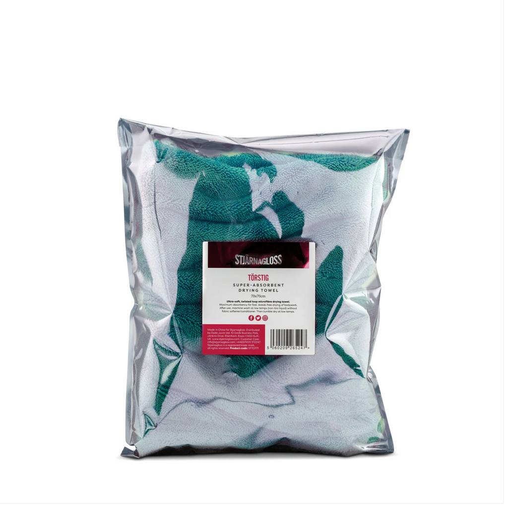 StjarnaGloss Törstig - Microfibre Drying Towel - BostonPlates Autocare Centre