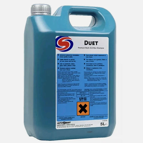 AutoSmart Duet Premium Wash And Wax Shampoo 5L - BostonPlates Autocare Centre