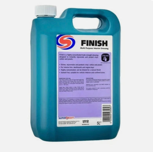 AutoSmart Finish Solvent-Free Dressing Concentrate 5L - BostonPlates Autocare Centre
