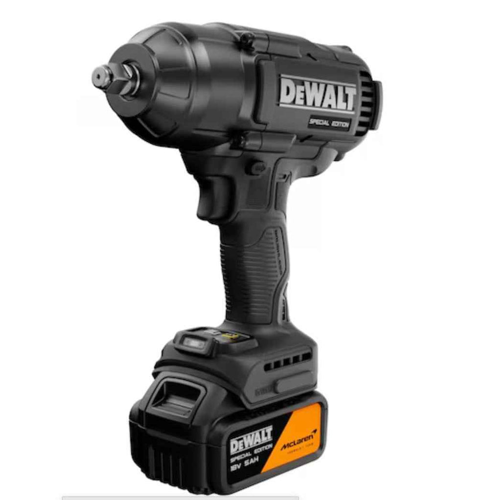 COMING SOON WIN A DEWALT x McLaren F1 Team 18V XR Special Edition Impact Wrench worth £299