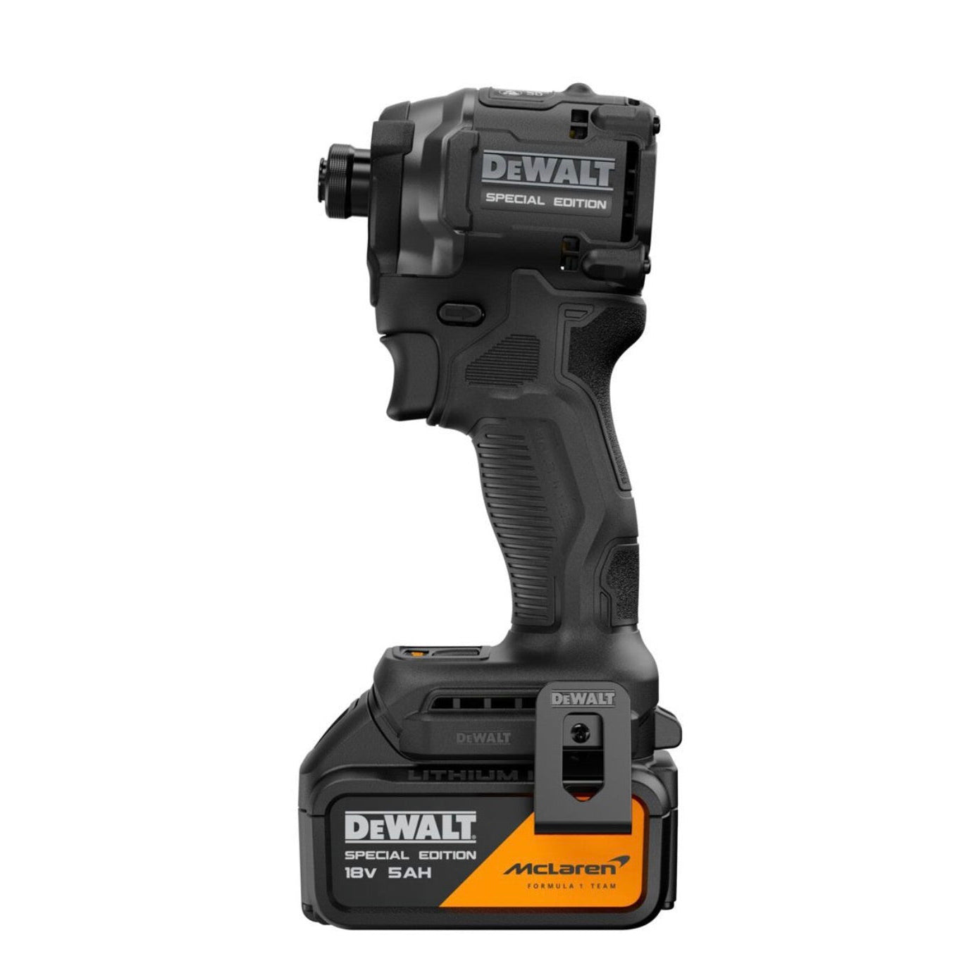 DEWALT x McLaren F1 Team 18V XR® Brushless Impact Driver - 2 x 5AH DEWDCF86MP2T