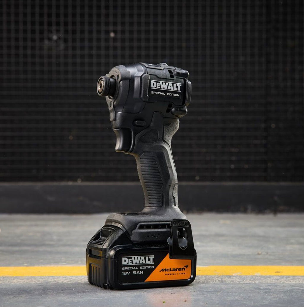 DEWALT x McLaren F1 Team 18V XR® Brushless Impact Driver - 2 x 5AH DEWDCF86MP2T