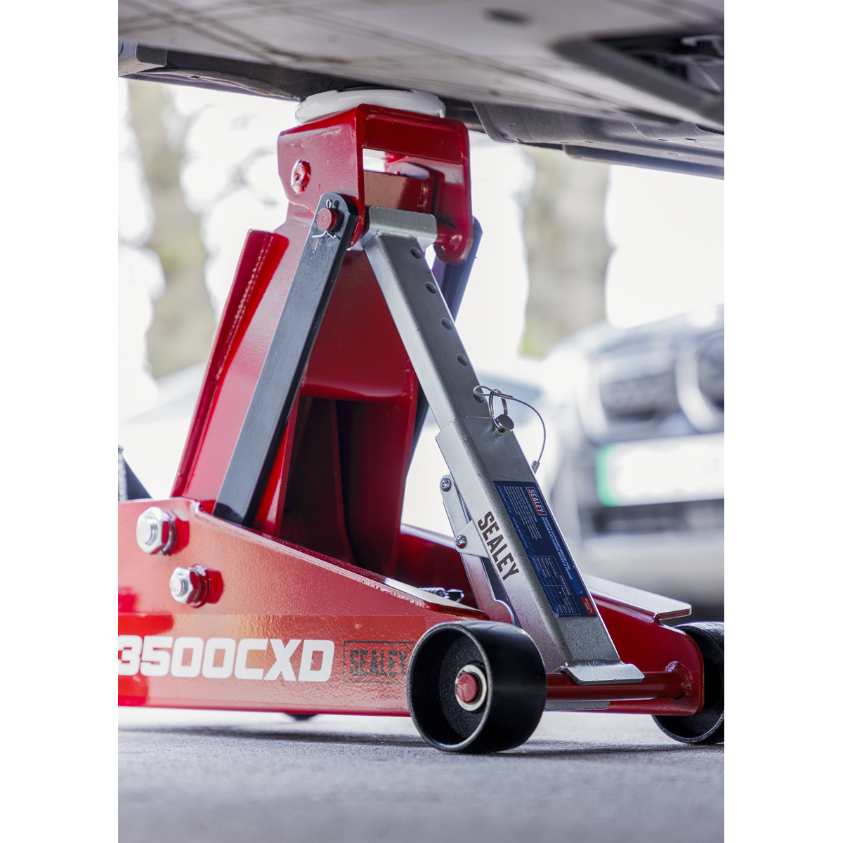 Sealey Safety Support Brace for Hydraulic Floor Jacks 3 Tonne JLB3