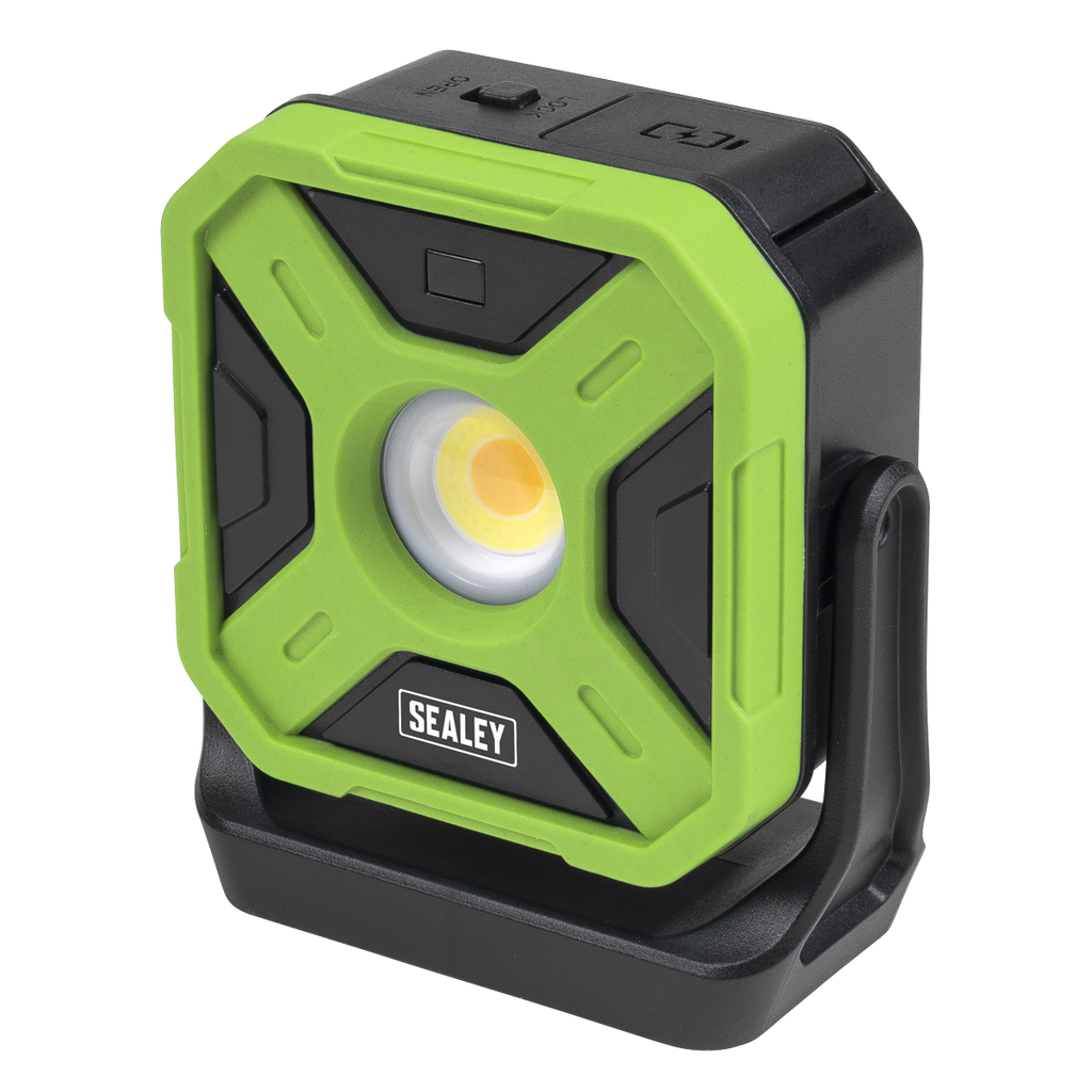 Sealey Rechargeable 360° Floodlight with Power Bank 12W COB LED LED1000P