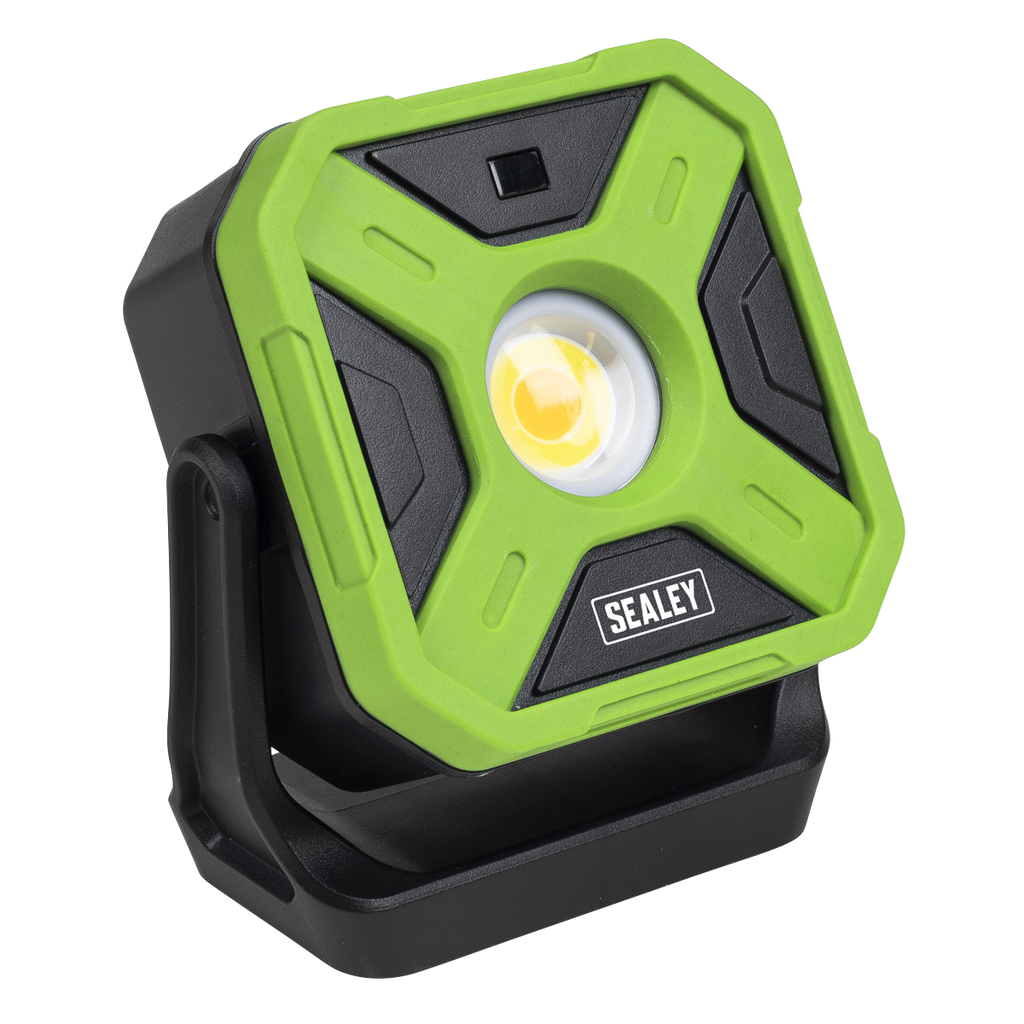 Sealey Rechargeable 360° Floodlight with Power Bank 12W COB LED LED1000P
