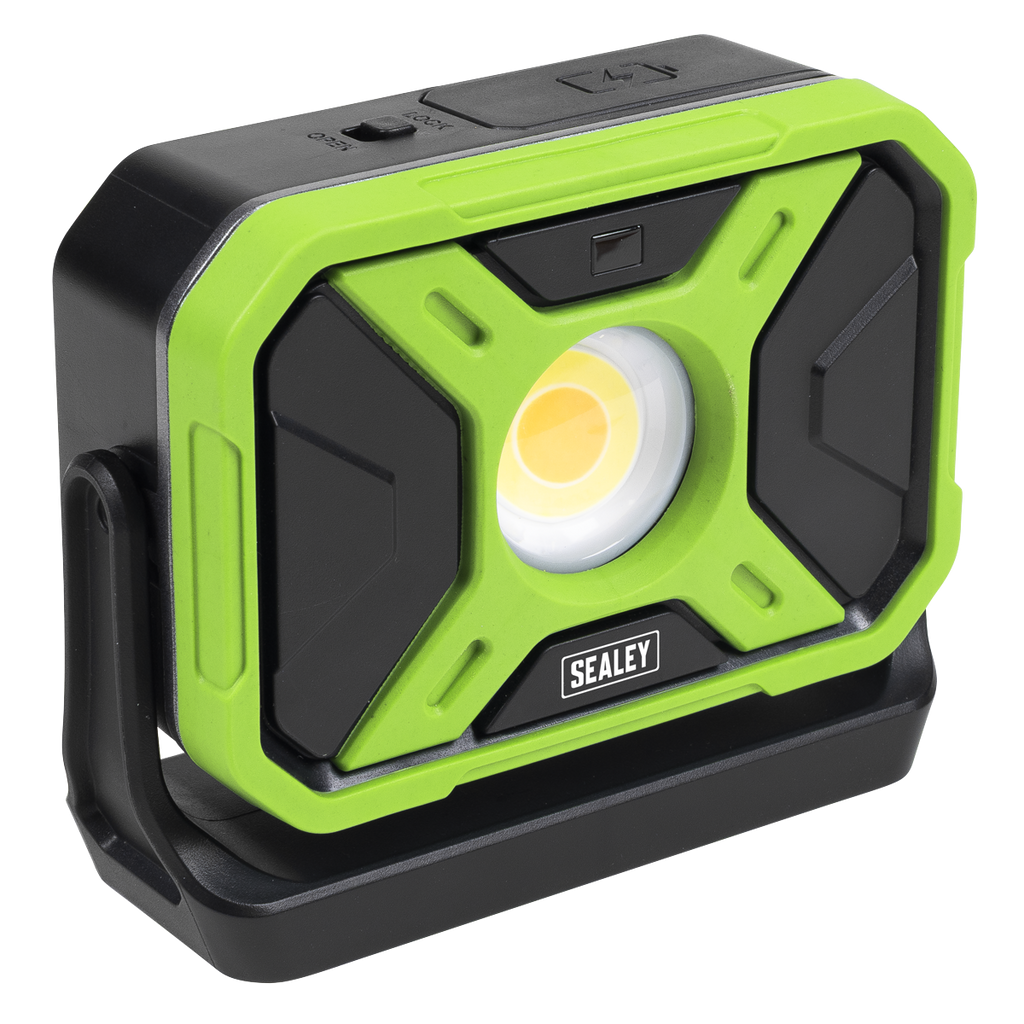 Sealey Rechargeable 360° Floodlight with Power Bank 24W COB LED LED2000P