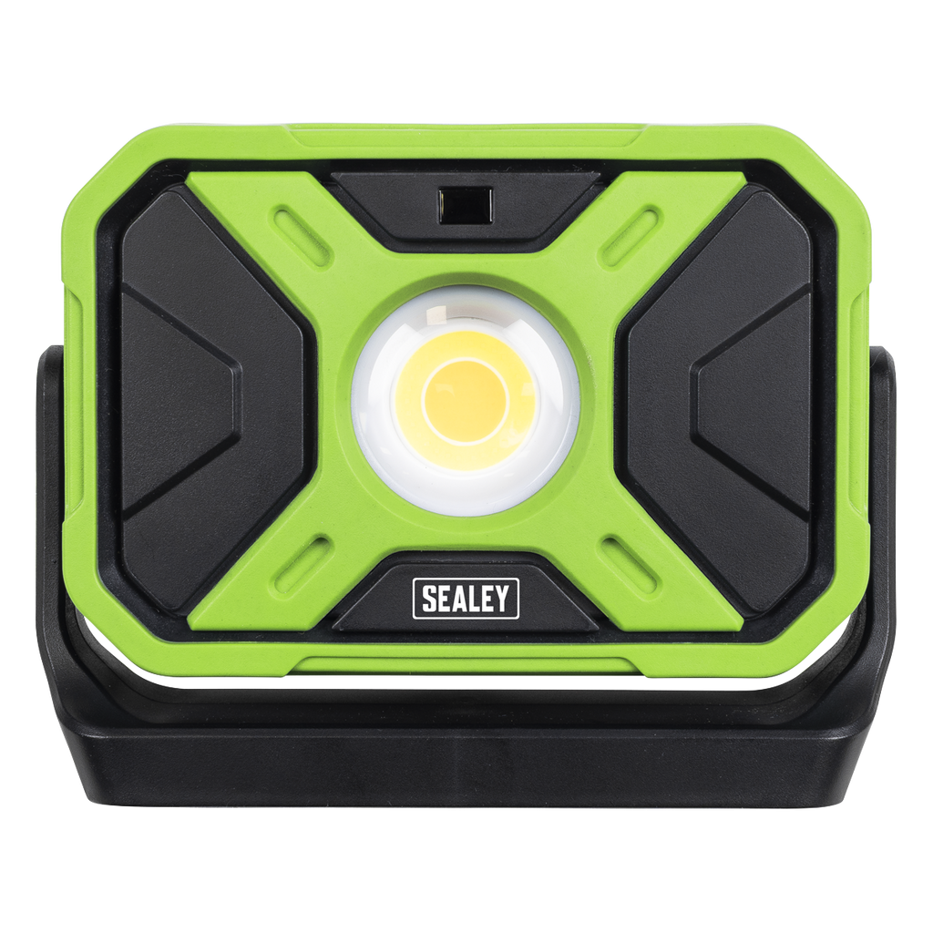 Sealey Rechargeable 360° Floodlight with Power Bank 24W COB LED LED2000P