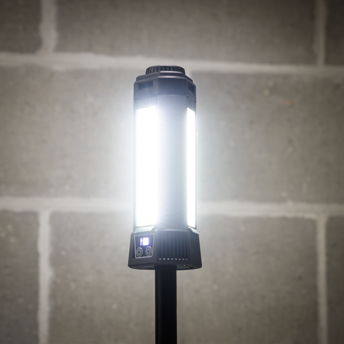 Sealey Rechargeable Flexible Floodlight with Tripod 24W COB LED & 5W SMD LED LED240