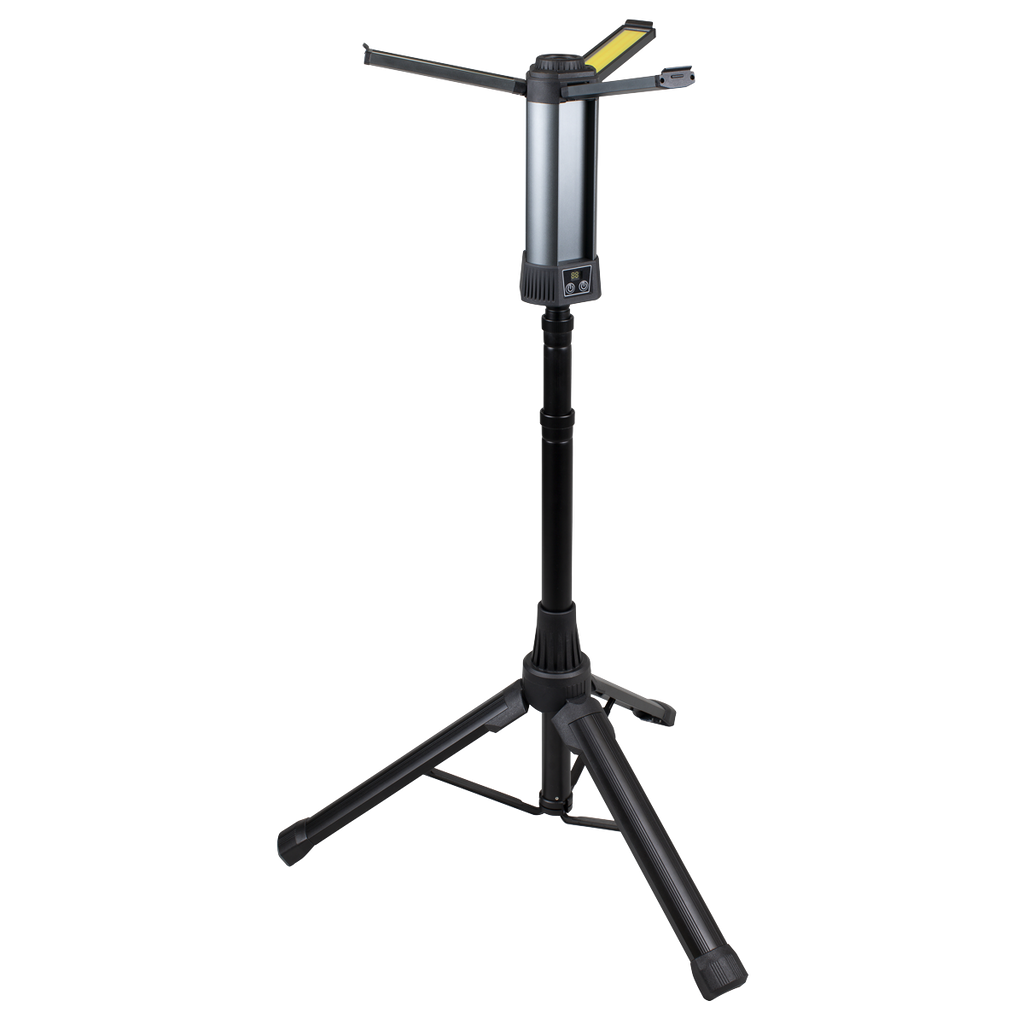 Sealey Rechargeable Flexible Floodlight with Tripod 24W COB LED & 5W SMD LED LED240
