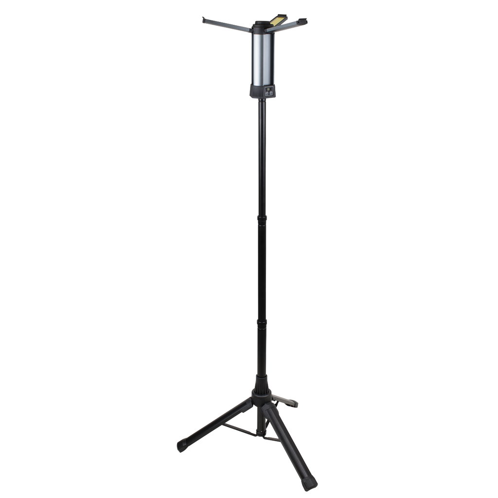 Sealey Rechargeable Flexible Floodlight with Tripod 24W COB LED & 5W SMD LED LED240