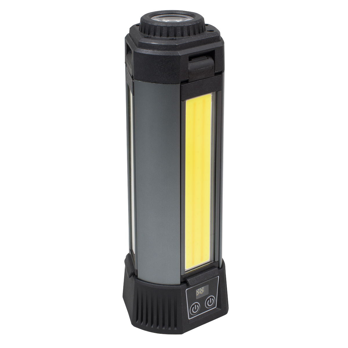 Sealey Rechargeable Flexible Floodlight with Tripod 24W COB LED & 5W SMD LED LED240