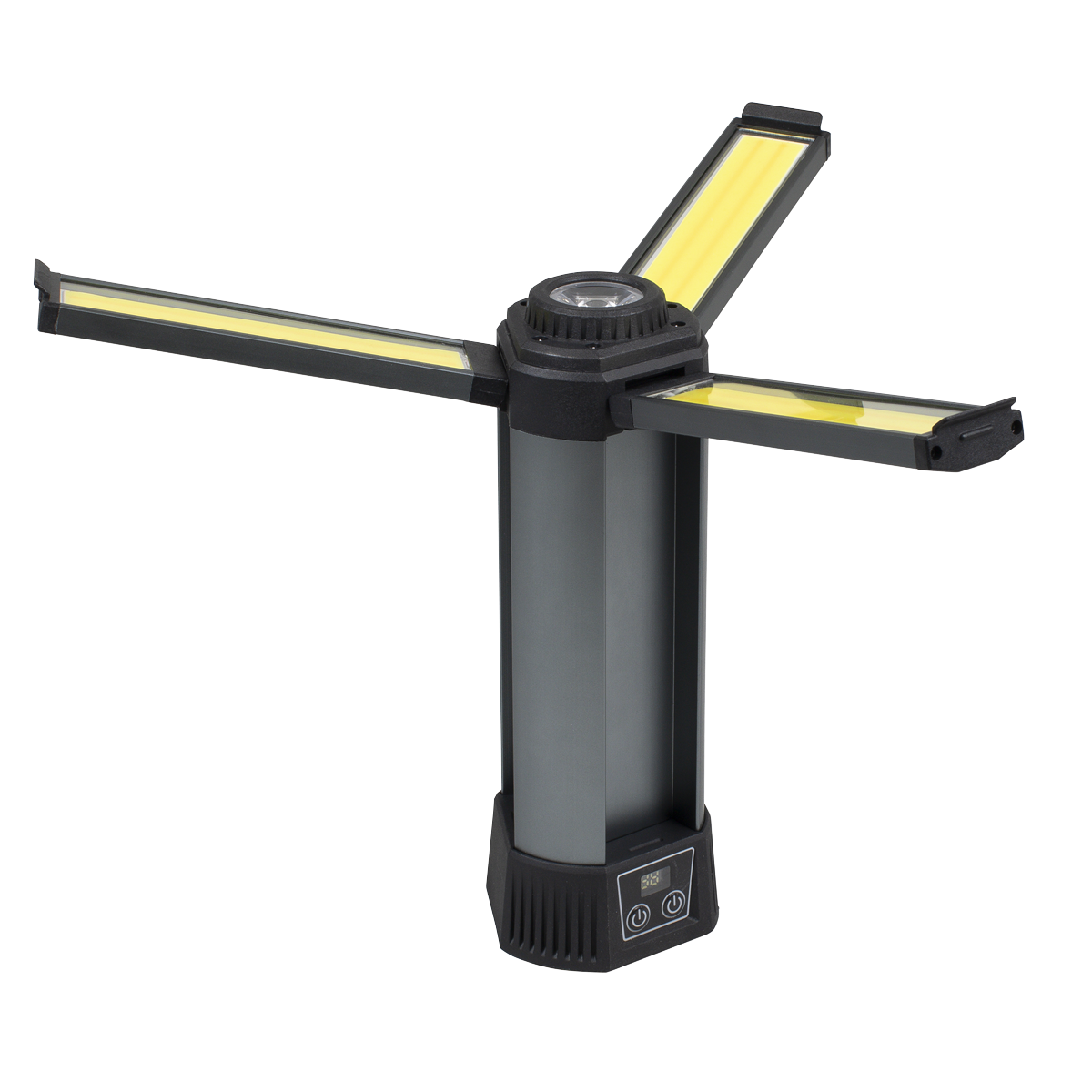 Sealey Rechargeable Flexible Floodlight with Tripod 24W COB LED & 5W SMD LED LED240