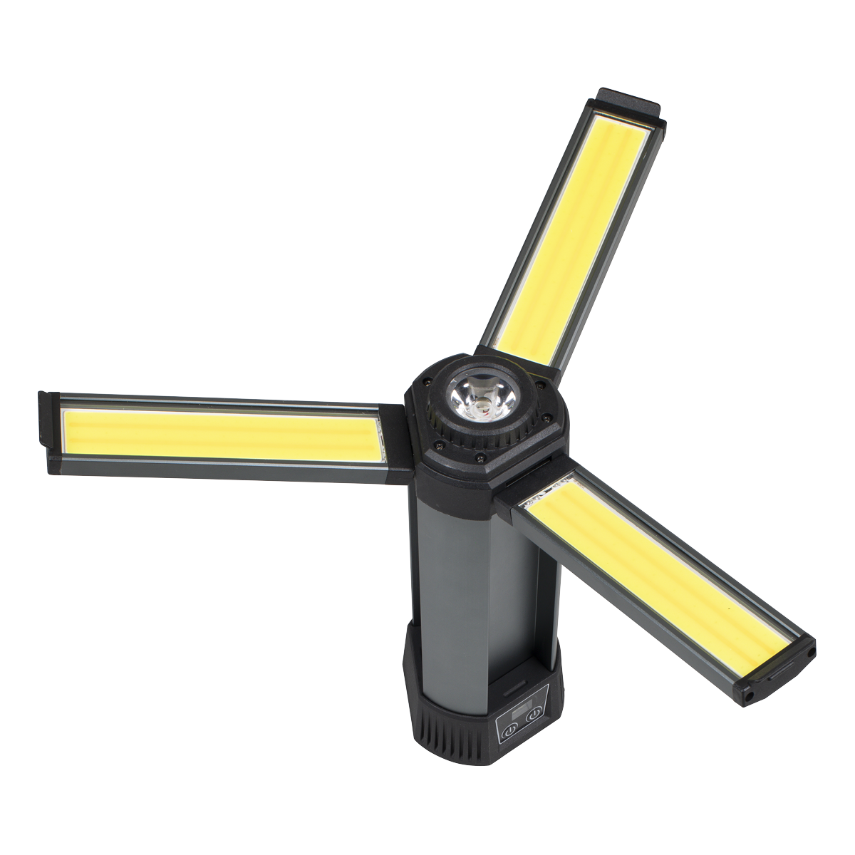 Sealey Rechargeable Flexible Floodlight with Tripod 24W COB LED & 5W SMD LED LED240