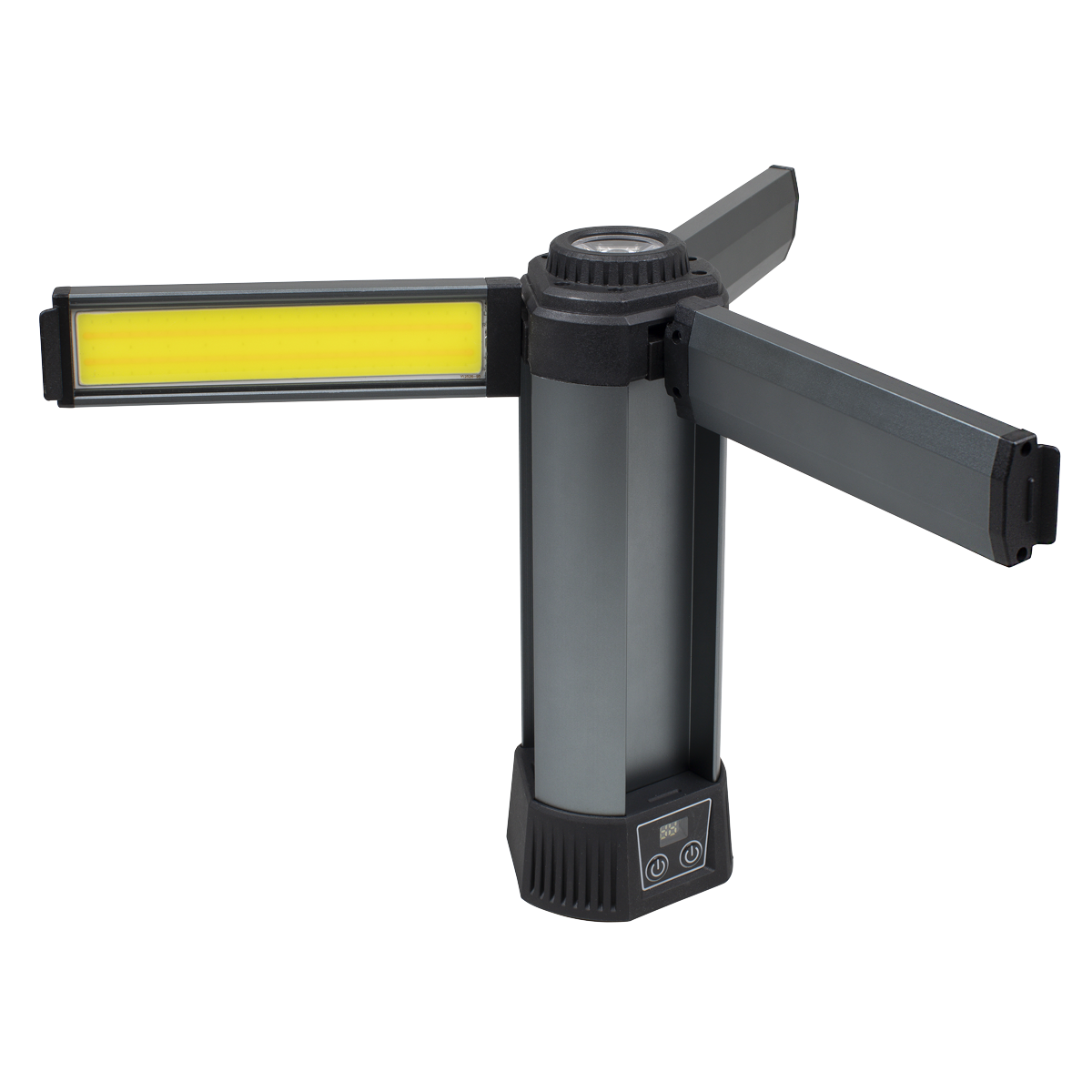 Sealey Rechargeable Flexible Floodlight with Tripod 24W COB LED & 5W SMD LED LED240