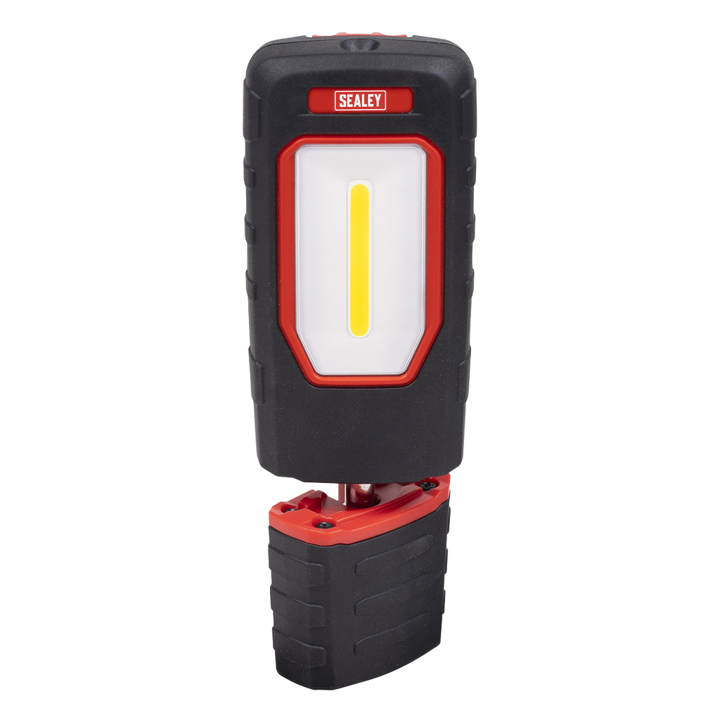 Sealey Rechargeable 360° Inspection Light 5W COB & 1W SMD LED - Black LED3601