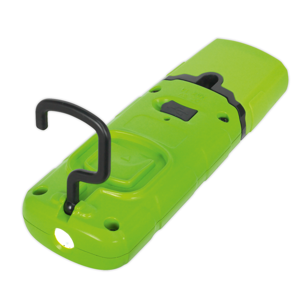 Sealey Rechargeable 360° Inspection Light 3W COB & 1W SMD LED - Green LED3601G
