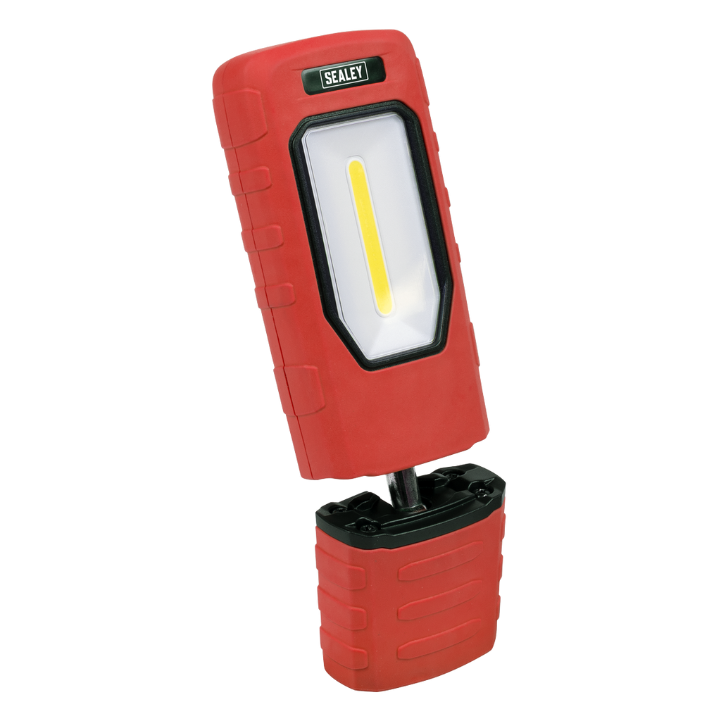 Sealey Rechargeable 360° Inspection Light 5W COB & 1W SMD LED - Red LED3601R