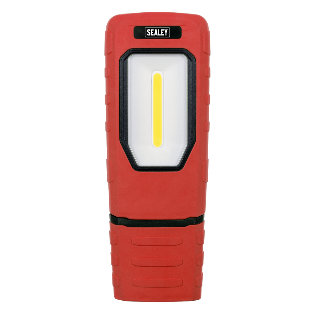 Sealey Rechargeable 360° Inspection Light 5W COB & 1W SMD LED - Red LED3601R