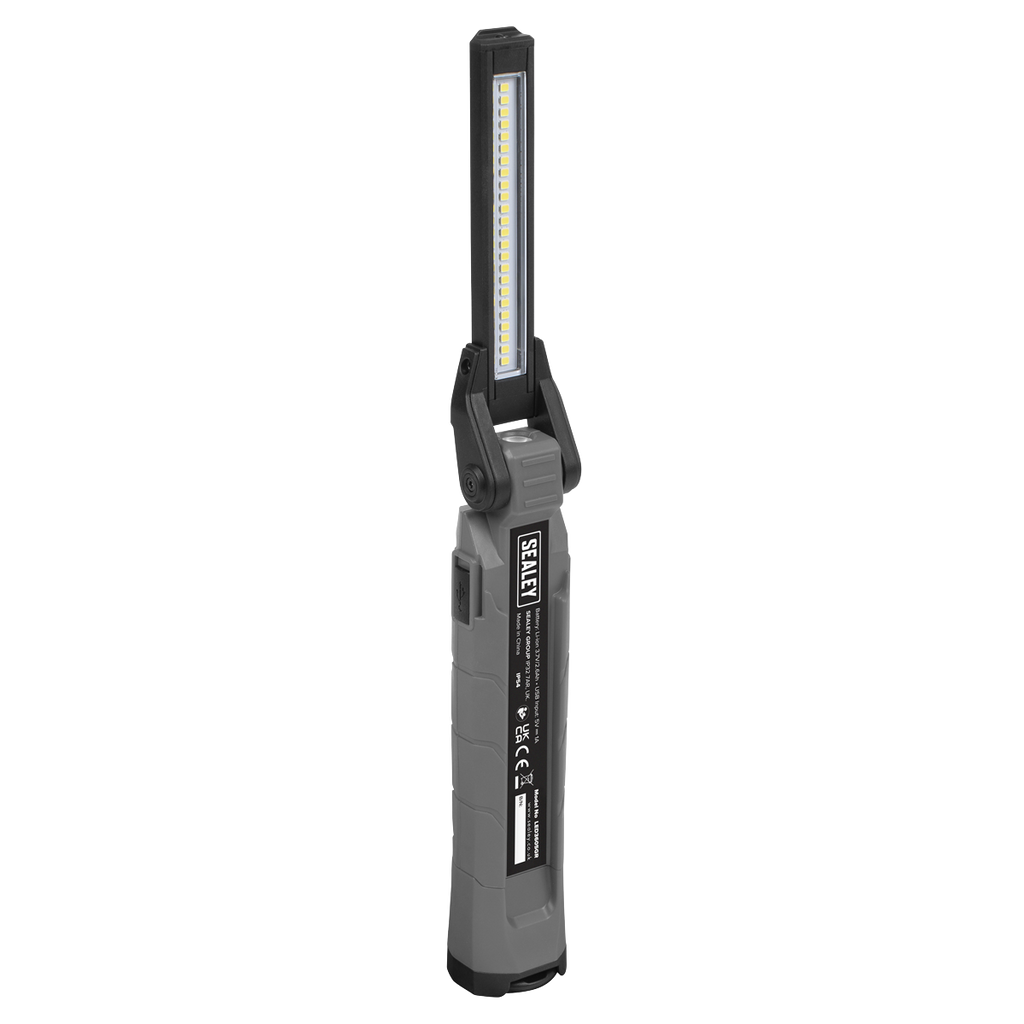 Sealey Rechargeable 360° Inspection Light 10W & 2 x 4W SMD LED - Grey LED3605GR - BostonPlates Autocare Centre