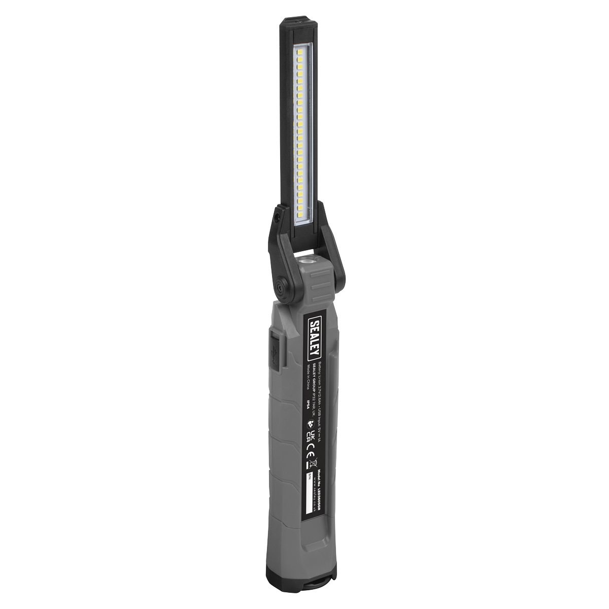 Sealey Rechargeable 360° Inspection Light 10W & 2 x 4W SMD LED - Grey LED3605GR - BostonPlates Autocare Centre