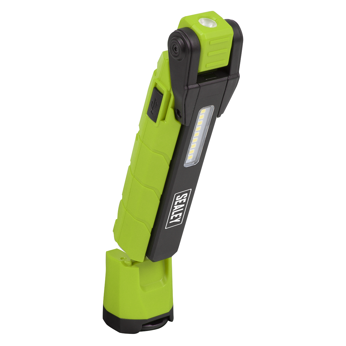Sealey Rechargeable 360° Inspection Light 10W & 2 x 4W SMD LED - Green LED3605G
