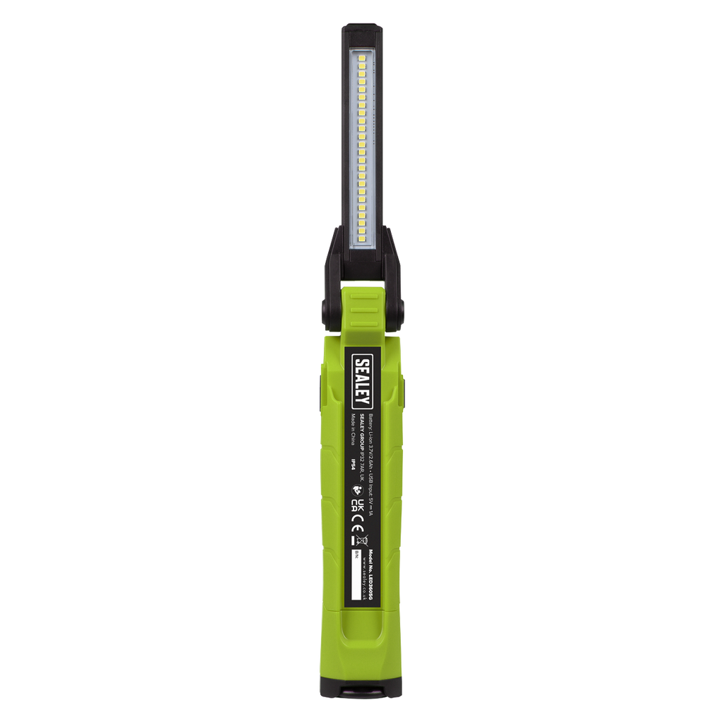 Sealey Rechargeable 360° Inspection Light 10W & 2 x 4W SMD LED - Green LED3605G