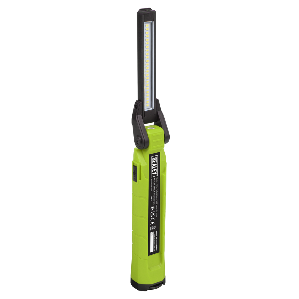 Sealey Rechargeable 360° Inspection Light 10W & 2 x 4W SMD LED - Green LED3605G