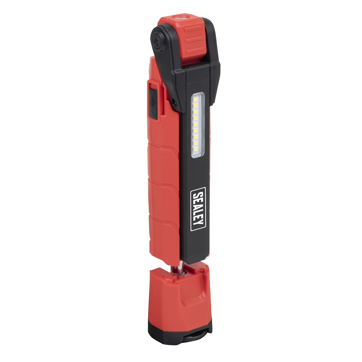 Sealey Rechargeable 360° Inspection Light 10W & 2 x 4W SMD LED - Red LED3605R - BostonPlates Autocare Centre