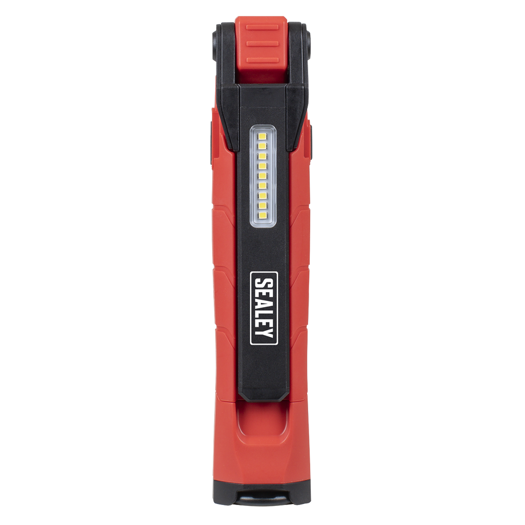 Sealey Rechargeable 360° Inspection Light 10W & 2 x 4W SMD LED - Red LED3605R - BostonPlates Autocare Centre