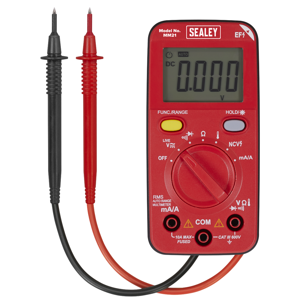 Sealey 10-Function Professional Auto-Ranging Digital Multimeter MM21 (Copy)