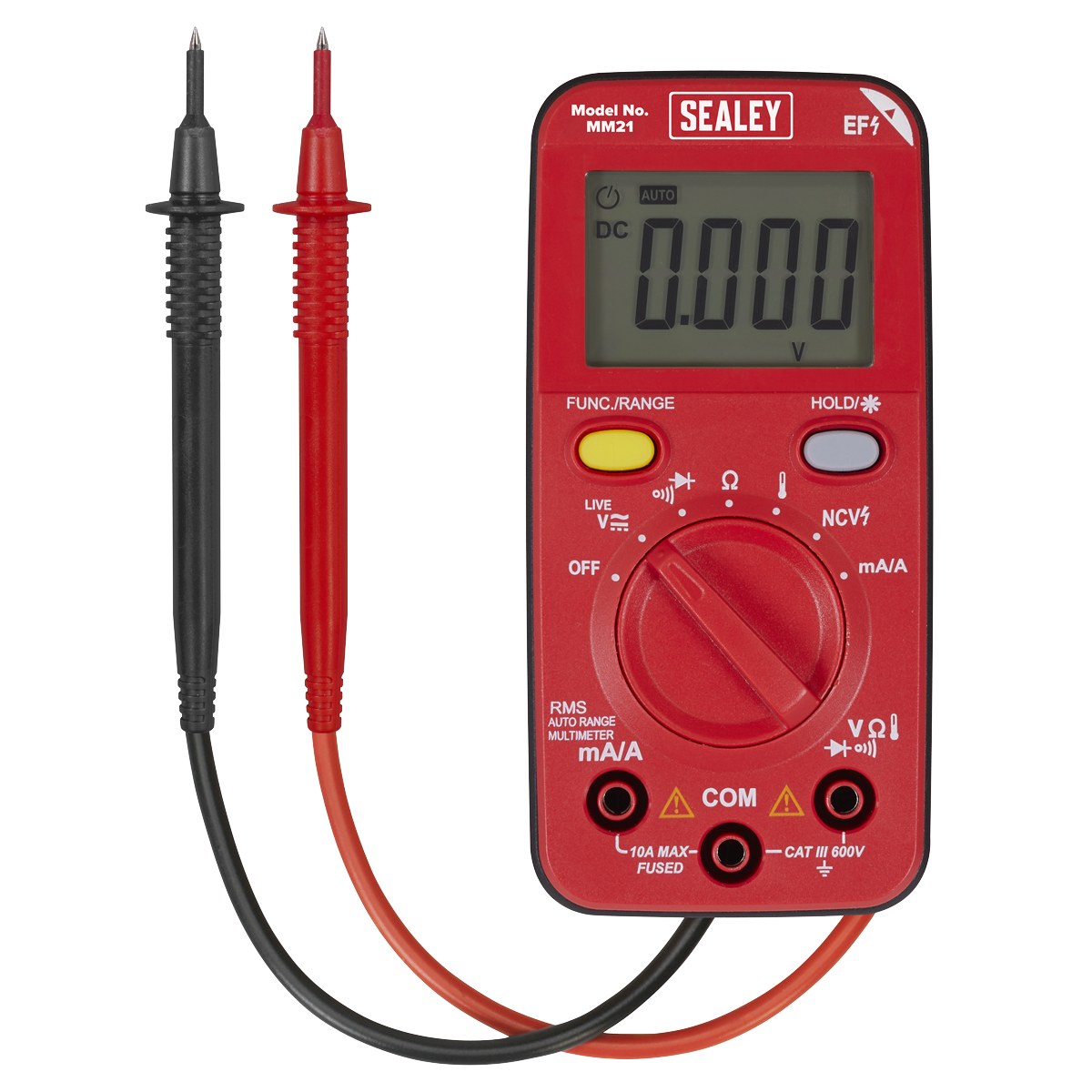 Sealey 10-Function Professional Auto-Ranging Digital Multimeter MM21 (Copy)