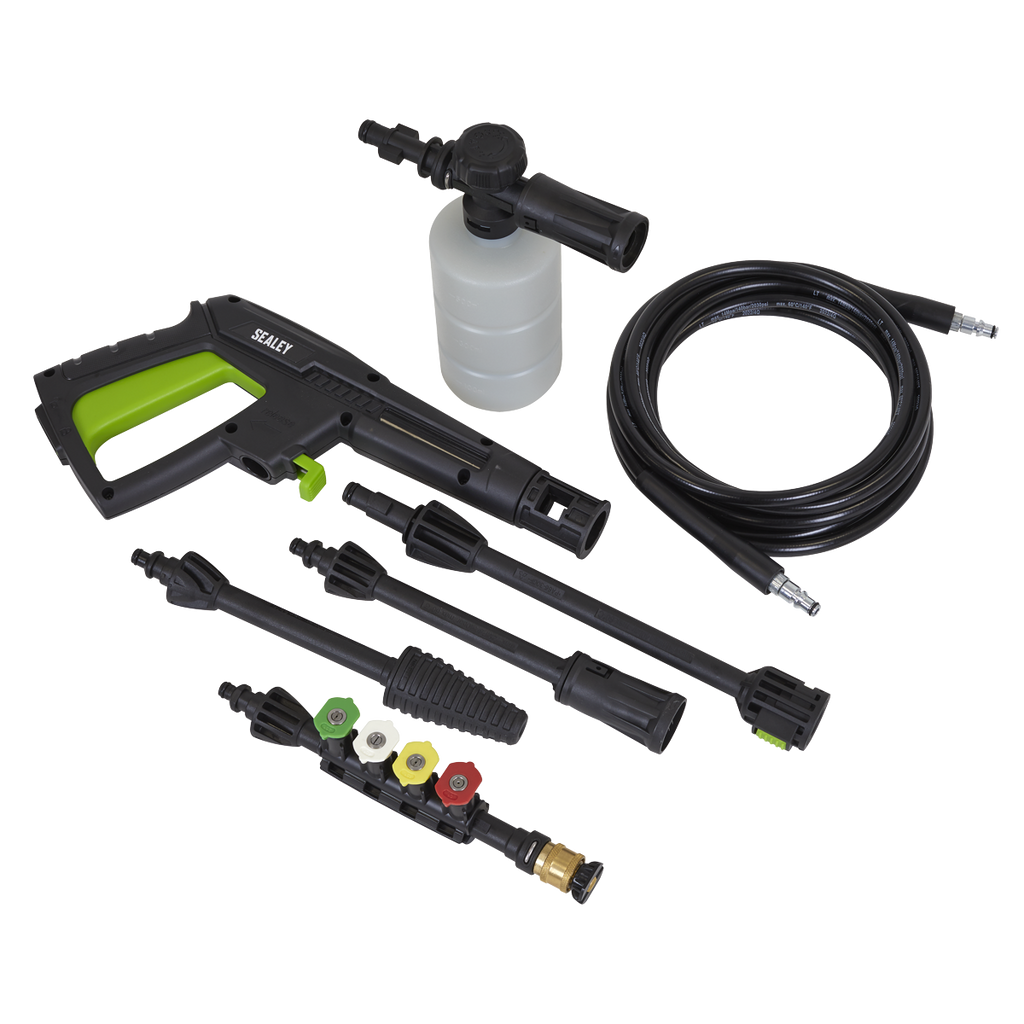 Sealey Pressure Washer with TSS & Rotablast® Nozzle 130bar 1600W/230V PW1860 - BostonPlates Autocare Centre