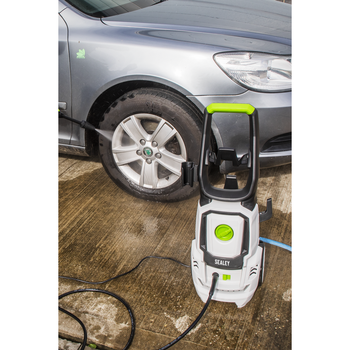 Sealey Pressure Washer with TSS & Rotablast® Nozzle 130bar 1600W/230V PW1860 - BostonPlates Autocare Centre