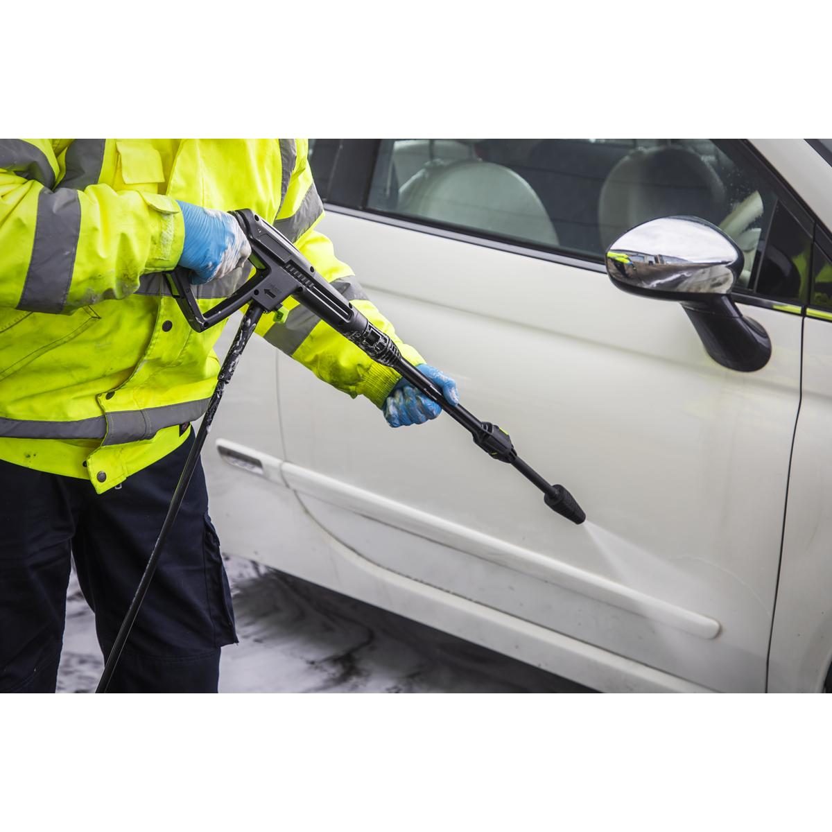 Sealey Pressure Washer with TSS & Rotablast® Nozzle 130bar 1600W/230V PW1860 - BostonPlates Autocare Centre